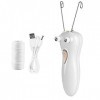 Sacial Hair Remover Rechargeable Filetage de coton Epilateur Shaver Machine Beauty Machine Produits de soin de la peau