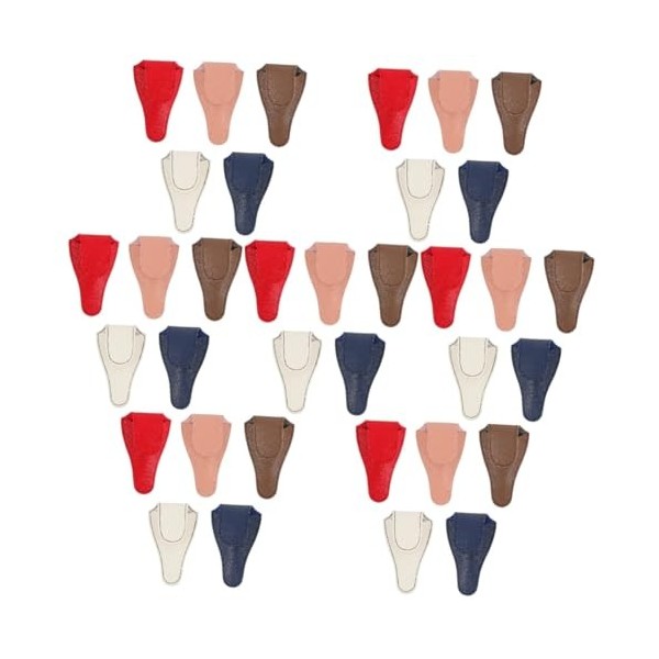 POPETPOP 5 Pièces De Protection Pour Coupe-Ongles Ciseaux De Coiffure Sac Pince À Épiler Capuchon Cuticule Protecteur DOngle