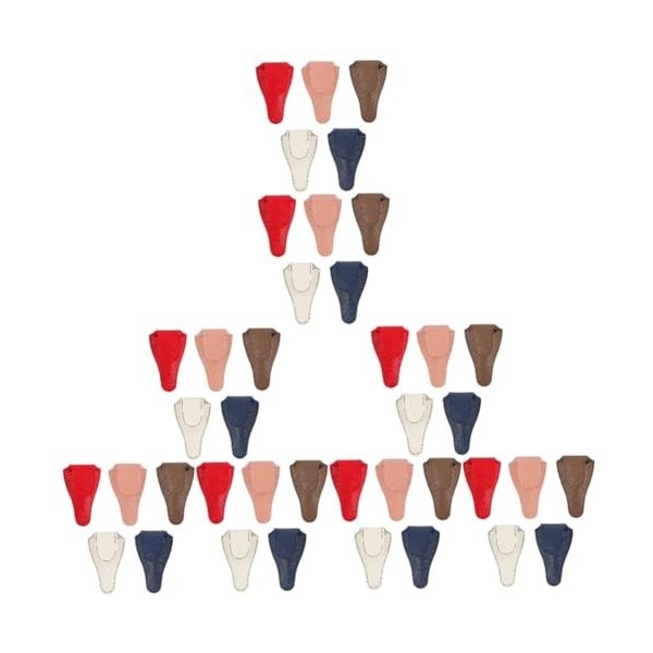 POPETPOP 5 Pièces De Protection Pour Coupe-Ongles Ciseaux De Coiffure Sac Pince À Épiler Capuchon Cuticule Protecteur DOngle