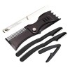 POPETPOP 1 Ensemble Kit De Coiffure De Barbe Outil De Toilettage De Barbe Shaper De Barbe Pochoir De Barbe Remplissage De Cra