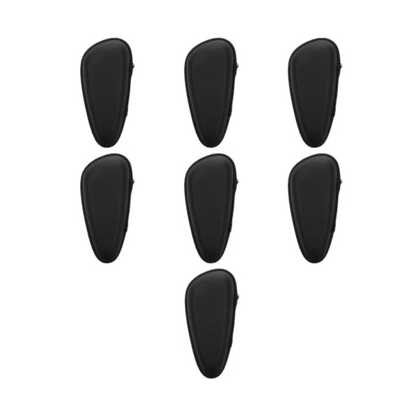 POPETPOP 3 Pièces Sac De Rangement Pour Rasoir Rasoir Rigide Sac Pour Rasoir Électrique Tondeuse À Barbe Pour Hommes Mallette