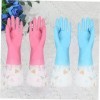 SOLUSTRE 2 Paires De Gants Pour Le Nettoyage Gants En Latex Gants Imperméables Gants Épais Gants En Pvc Gants De Vaisselle Ga