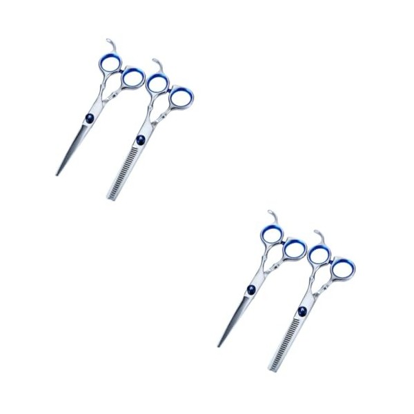 minkissy 1 Paire DOutils Ménagers Tondeuses Professionnelles Pour Barbiers Ciseaux Ciseaux De Coiffure Ciseaux De Coupe De C
