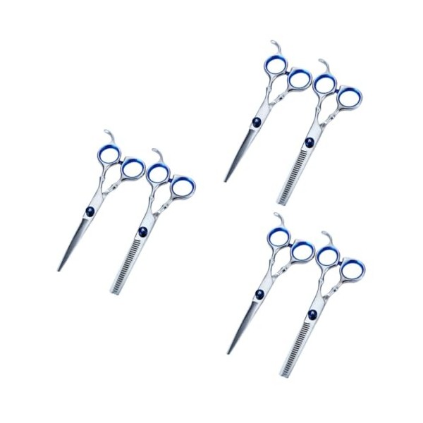 minkissy 1 Paire DOutils Ménagers Tondeuses Professionnelles Pour Barbiers Ciseaux Ciseaux De Coiffure Ciseaux De Coupe De C