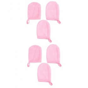 POPETPOP 6 Pièces Nettoyants Pour Le Visage Gants De Nettoyage Pour Le Visage Chiffon Démaquillant En Microfibre Nettoyant Po