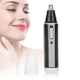 Mini épilateur électrique pour le Visage, Tondeuse électrique Multifonctionnelle pour le Nez, Rasoir à Barbe Rechargeable pou