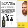 LINCOLN Huile à Barbe Enrichit en Huile dArgan - 50ml - Huile de Barbe Pour Homme - Produit Barbe Homme Riche en Vitamine E 