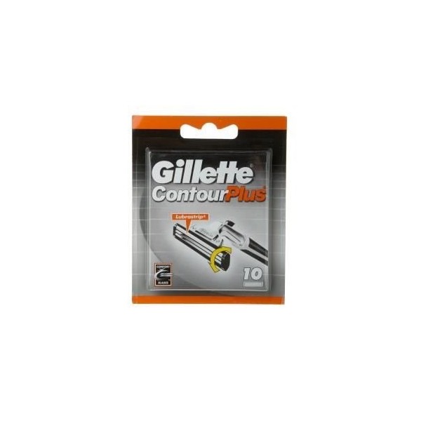 GILLETTE-GILLETTE Lame Contour Plus Distribution par 10