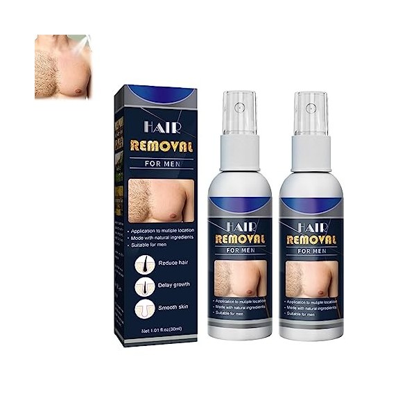 2023 New Sobeeriond Semi-Permanent Hair Removal Spray,Permanent Hair Removal Spray Stop Hair Growth Inhibitor Remover,Body De