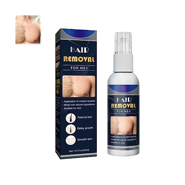 2023 New Sobeeriond Semi-Permanent Hair Removal Spray,Permanent Hair Removal Spray Stop Hair Growth Inhibitor Remover,Body De