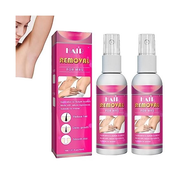 2023 New Sobeeriond Semi-Permanent Hair Removal Spray,Permanent Hair Removal Spray Stop Hair Growth Inhibitor Remover,Body De