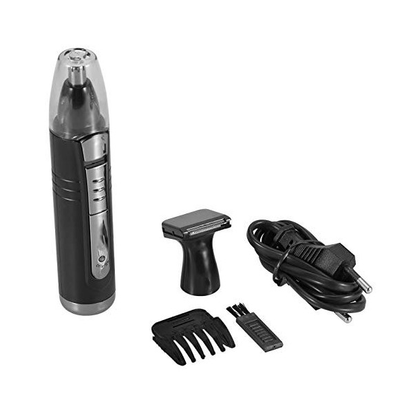 Tondeuse à cheveux de nez, tondeuse de nez indolore, rechargeable professionnelle pour le rasage du nez nettoyant des poils