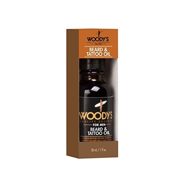 Woodys Barbe et tatouage Oil 30 ml