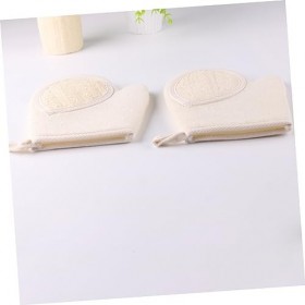 minkissy Gant De Bain Gant De Douche Brosse Corporelle Double Face 3 Pièces