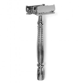 by Amazon Hommes Rasoir classique double bords avec 20 lames