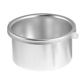 Lurrose Chauffe-cire électrique portable pour salon de coiffure, outil dépilation de la peau du visage, pot intérieur pour é