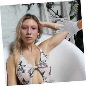 FOMIYES 3 Ensembles 2 Paires De Gants De Gommage Gant Exfoliant Pour Les Mains Gant De Bain Douche Mitaine Corps Brosse Gants