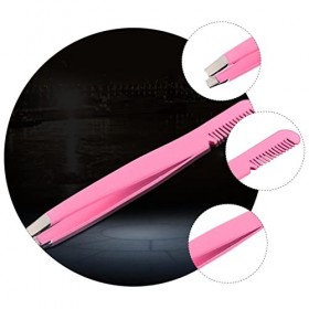 8 Pièces Pince À Sourcils Diagonale Pince À Épiler De Précision Outils De Beauté Pince À Cils Pinces À Sourcils Ciseaux À Sou