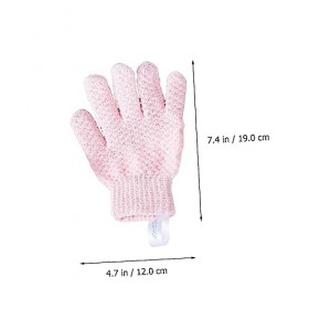 minkissy 3 Ensembles 2 Paires De Gants De Gommage Gommage Corporel Gants De Spa Dove Gommage Du Visage Exfoliant Pour Le Gant