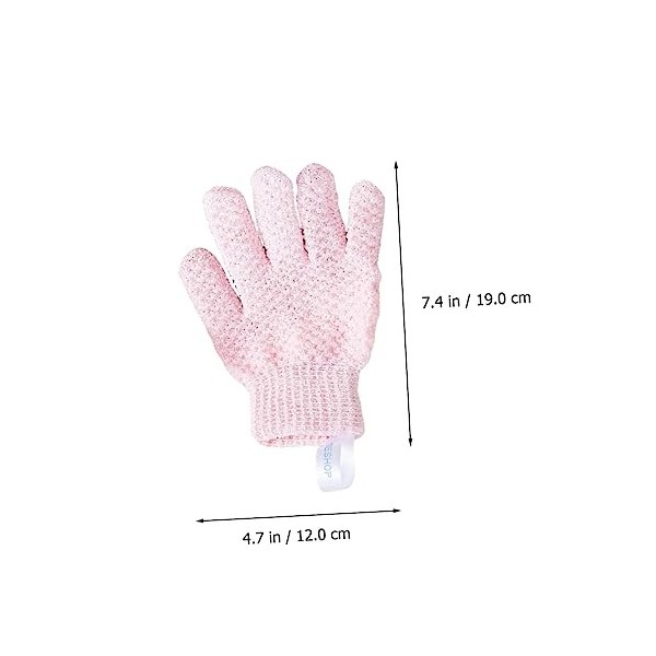 minkissy 3 Ensembles 2 Paires De Gants De Gommage Gommage Corporel Gants De Spa Dove Gommage Du Visage Exfoliant Pour Le Gant