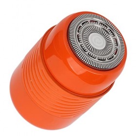 Mini Tondeuse à Barbe, Coupe étroite, Double Anneau, Mini Tondeuse à Cheveux électrique, Lame Auto-abrasive étanche pour Homm