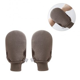 minkissy 4 Pièces Exfoliant Pour Le Corps Épurateur De En Luffa Laveuse De Gant De Bain Brosse De Gommage Du Gants De Lavage 