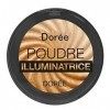 Poudre illuminatrice, couleur dorée, 8.5 gr