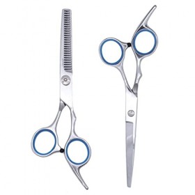 FRCOLOR Ciseaux De Coiffeur Ciseaux De Coupe De Cheveux De Coiffeur Ciseaux À Cheveux Bracelet Pour Hommes Tondeuses Professi