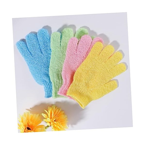 minkissy 12 Paires De Gants De Douche Coréens Gommage Corporel Exfoliants Gants De Bain Double Face Corée Du Sud