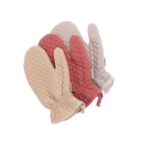 FOMIYES Gants De Douche Exfoliants 3 Pièces Gants De Bain Gants De Douche En Coton Gants Exfoliants Pour Le Corps Prendre Un 