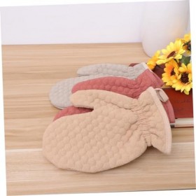 FOMIYES Gants De Douche Exfoliants 3 Pièces Gants De Bain Gants De Douche En Coton Gants Exfoliants Pour Le Corps Prendre Un 