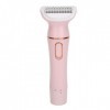 Tondeuse à Cheveux électrique pour Femme, Corps Aérodynamique Multifonction en Acier Inoxydable Lavable Léger 5 en 1 Tondeuse