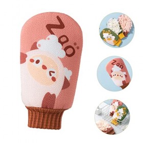 FOMIYES 2 Pièces Gants De Fleur De Bain Gants De Massage Gants De Bain Serviettes Pour Le Corps Moufle De Bain Douche Corpore