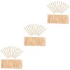 FOMIYES 1000 Pièces Bâtons Applicateurs Cire Bâtons DArtisanat En Bois Bandes De Cire Bâtons Applicateurs De Cire En Bois De