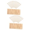 FOMIYES 1000 Pièces Bâtons Applicateurs Cire Bâtons DArtisanat En Bois Bandes De Cire Bâtons Applicateurs De Cire En Bois De