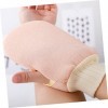 FRCOLOR Lot de 4 serviettes de nettoyage pour le corps, serviettes de massage, gants de spa, gants de douche, gants exfoliant