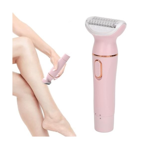 Dioche Tondeuse à Cheveux électrique Rechargeable 5 en 1 avec 5 Têtes Interchangeables, pour Femme, Tondeuse Lavable, épilati