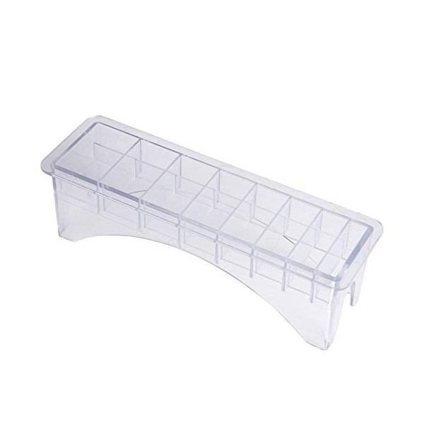 Boîte de rangement, boîte de rangement de peigne limite organisateur de peigne limite, tondeuse à cheveux en plastique pour l