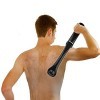 ALEOHALTER Rasoir électrique pour Cheveux arrière Rasoir arrière Pliable pour Hommes à Long Manche Rasoir Corps Outils de toi