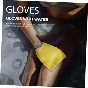 NUSITOU 25 Pièces Serviette De Bain Jetable Gommage Exfoliant Pour Le Gommages Corporels Pour Femmes Gommage Au Luffa Pour Le