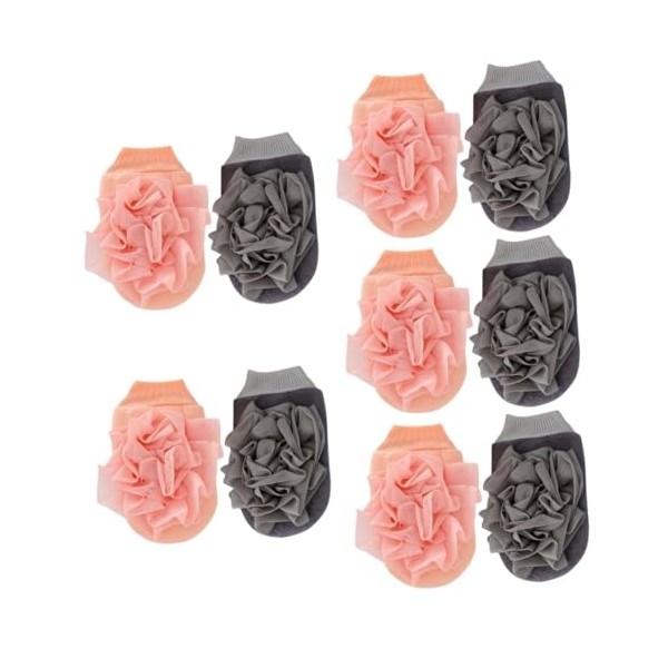 POPETPOP Douche 2 Pièces Gants De Bain Exfolier Les Peaux Mortes Dissolvant Pour Le Corps Bain Gants Exfoliants Gants Exfolia