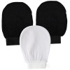 POPETPOP 3 Pièces Gants De Bain Gants Exfoliants Pour Le Corps Gants De Lavage Exfoliants Douche Gant De Toilette Gants Douch