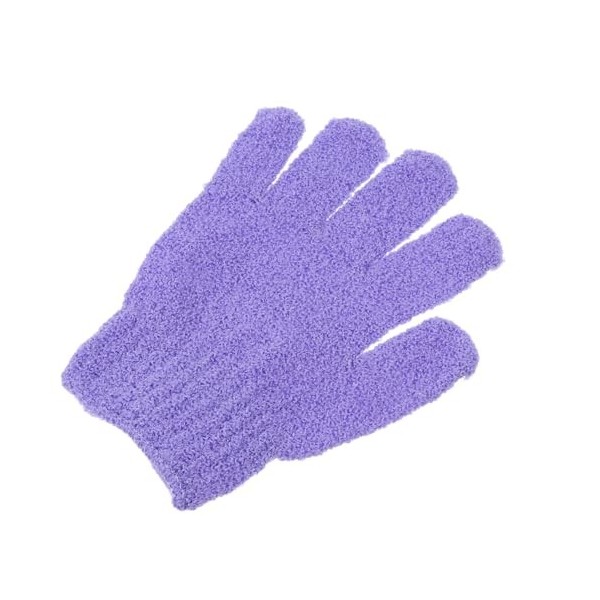 FRCOLOR 20 Pièces Gants De Bain À Cinq Doigts Gant De Gommage Pour Le Corps Gants Exfoliants Corps Luffa Épurateur De Bain Po