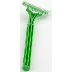 Rasoir de rasage jetable pour tricotomie, dans une boîte de 100 pièces