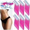 Honoson 30 Pièces Rasoirs de Bikini Personnel de Type T Rasoir de Beauté Tondeuse Ligne Bikini Petite Tondeuse d’Aisselles po