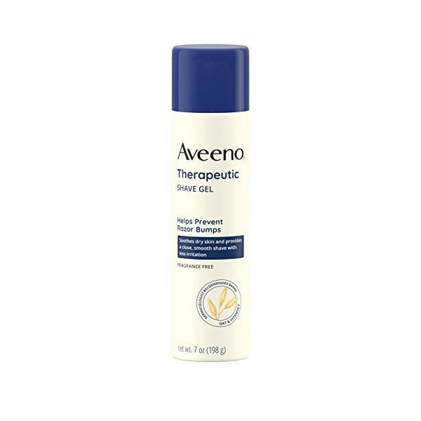 Aveeno – Active Naturals thérapeutique Gel de rasage sans parfum – 7 g