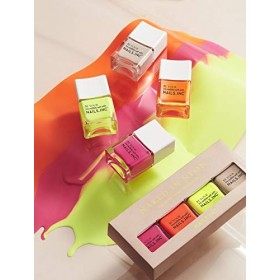 Nails Inc Naked In Neon Lot de 4 vernis à ongles 14 ml