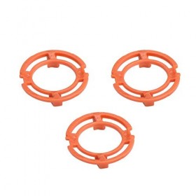 15pcs bagues de retenue de lame orange support de plaque de retenue pour modèles Philips Norelco série 7000 9000 RQ12