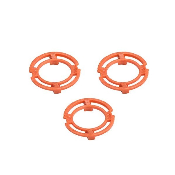 15pcs bagues de retenue de lame orange support de plaque de retenue pour modèles Philips Norelco série 7000 9000 RQ12