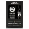 Kit de démarrage pour prendre soin de la barbe Percy Nobleman, un coffret cadeau kit de toilettage de la barbe contenant une 